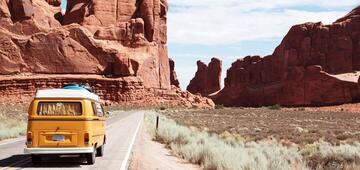 Scenic highway for road trip checklist